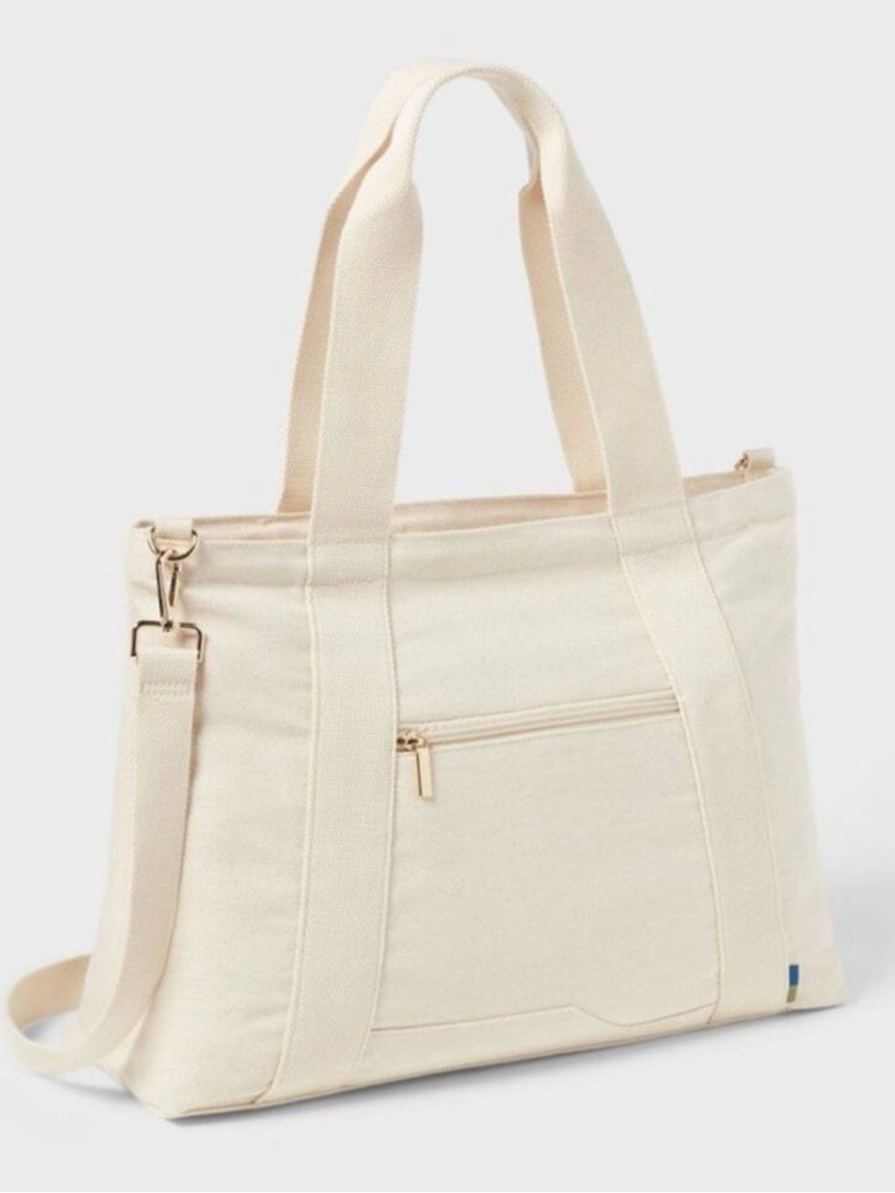 Open Story Natural Canvas Tote